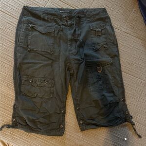 Sean John Dark Cargo Shorts